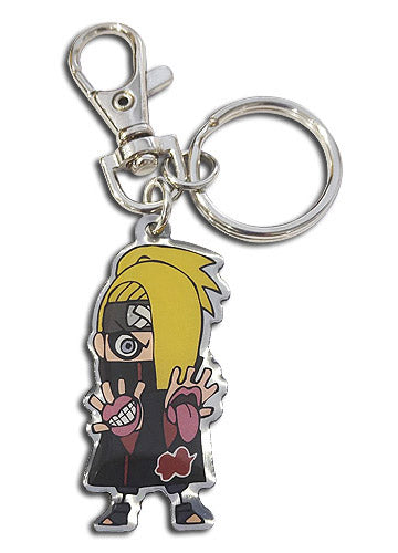 Naruto Shippuden Deidara Metal Keychain