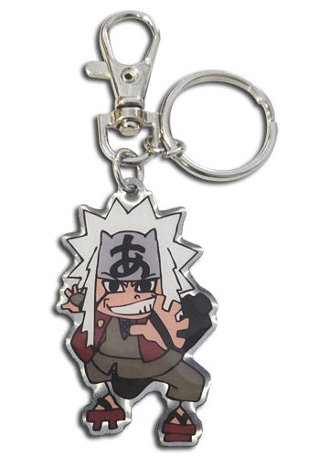 Naruto Shippuden Jiraiya Metal Keychain