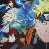 Naruto Sublimated Characters Unisex Basketball Jersey Close Up