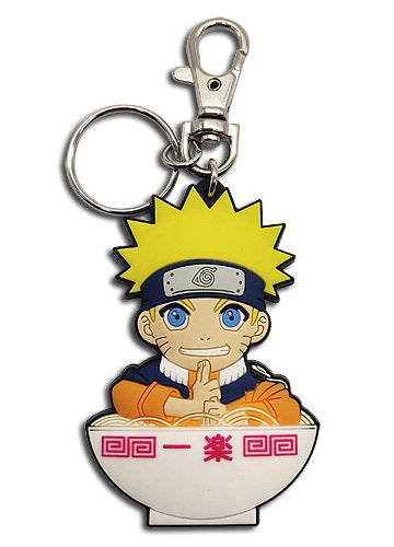 Naruto Uzumaki In Ramen Bowl Key Chain