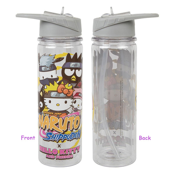 Naruto X Hello Kitty 24 Oz. Tritan Water Bottle
