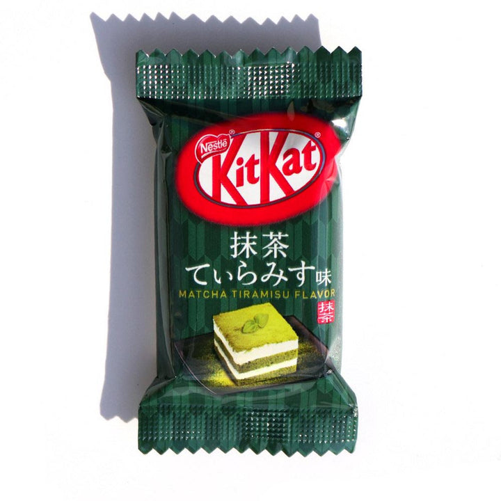 Nestle Japanese Kit Kat Matcha Tiramisu Limited Edition Inside Package