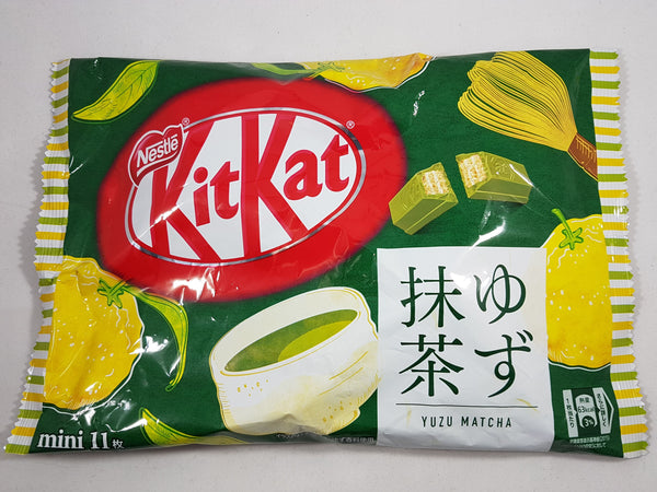Nestle Japanese Kit Kat Yuzu Matcha Flavor Limited Edition