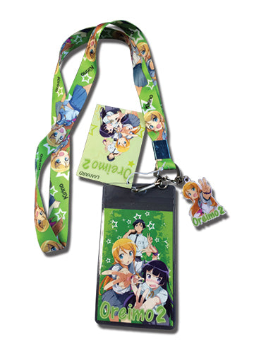Oreimo 2 Group Lanyard With Charm