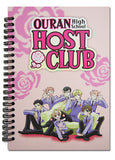 Ouran High School Host Club Group Hardcover Notebook Journal