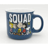 Peanuts Squad Ceramic Camper Mug 20 oz Front