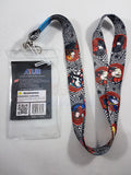    Persona 5 Group Lanyard With ID Badge Holder Back