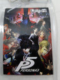    Persona 5 Group Lanyard With ID Badge Holder Close Up Front