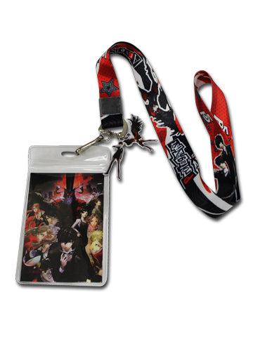 Persona 5 Protagonist & Arsene Lanyard W/ Charms