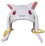 Puella Magi Madoka Magica Kyubey Costume Hat W Ears