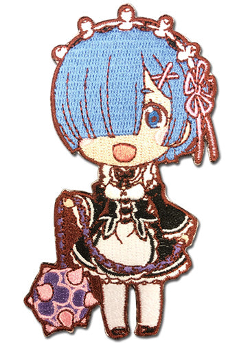 Re:Zero Rem W/ Spike Ball Sew On Patch Stock