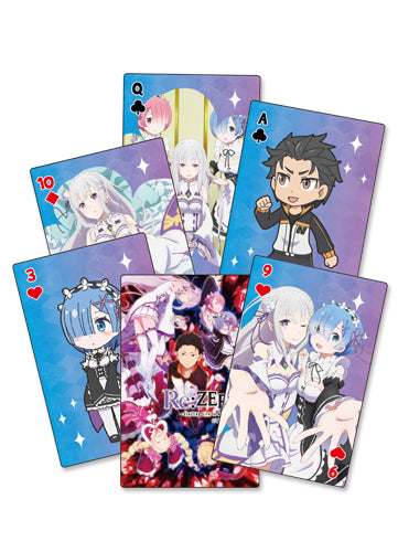 Re:Zero Group Poker Playing Cards