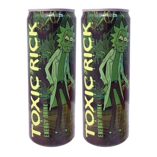 Rick And Morty Toxic Rick Energy Drink 2 Pack