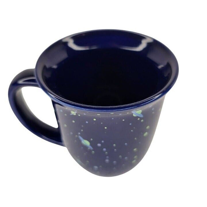 Rick and Morty Spaceship Mug 16 oz Top