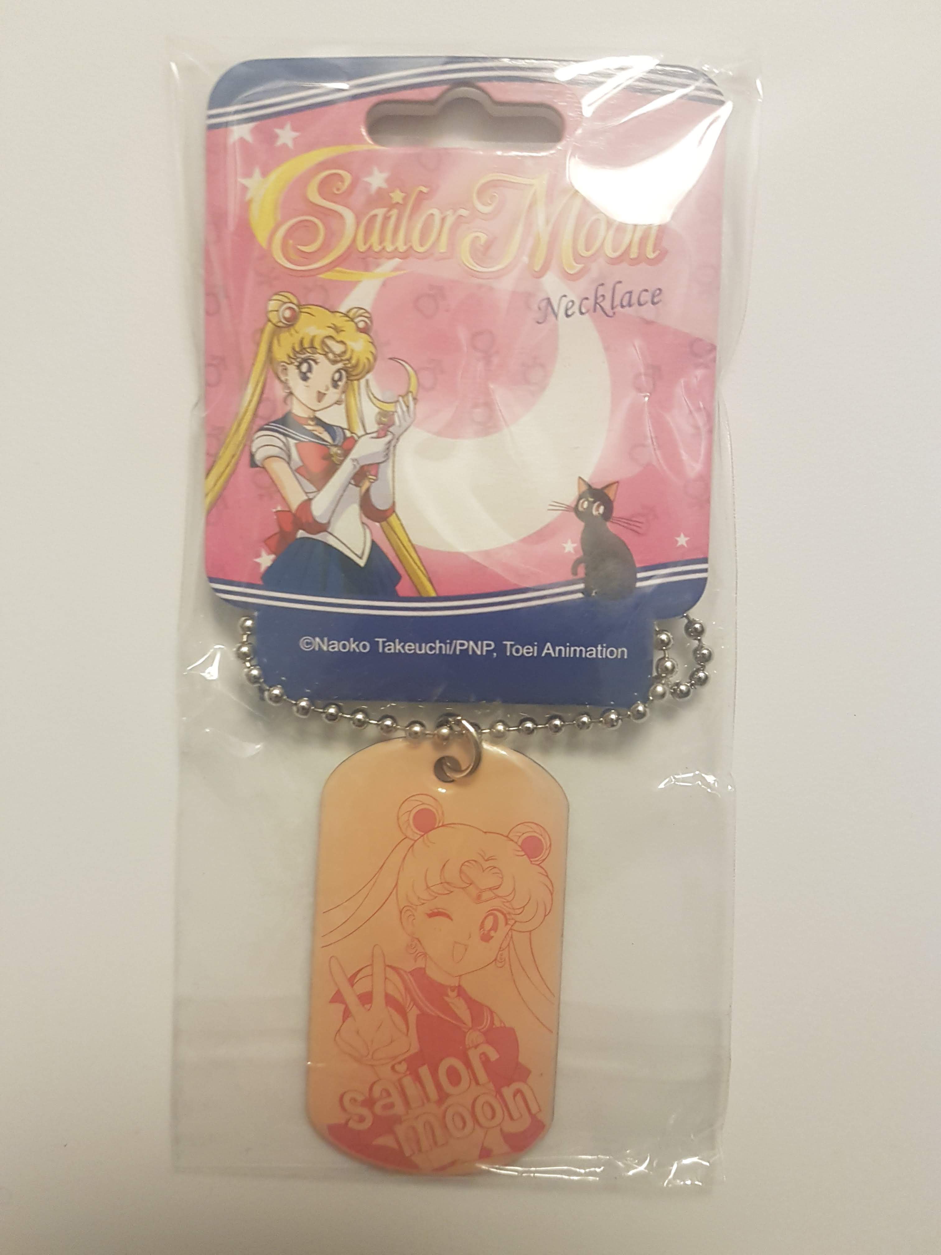 Sailor Moon Dog Tag Necklace