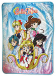 Sailor Moon Group Throw Blanket