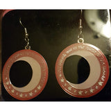 Sailor Moon I'll Punish You In The Name of The Moon Earrings Close Up