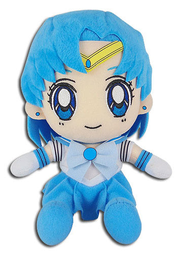 Sailor Moon Mercury 7" Sitting Pose Plush Doll