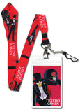 Sailor Moon Tuxedo Kamen Lanyard W/ Mask Charm