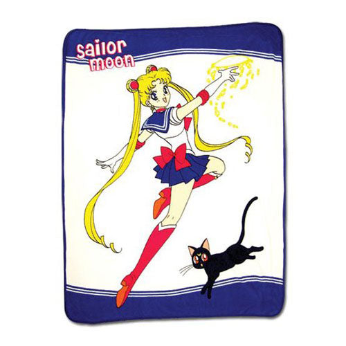 Sailor Moon & Luna Throw Blanket