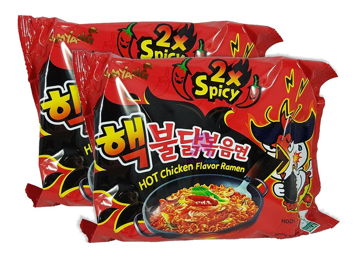 Samyang 2X Nouilles Ramen Coréennes Saveur Poulet Épicé