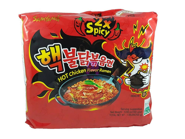 Samyang 2X Nouilles Ramen Coréennes Saveur Poulet Épicé