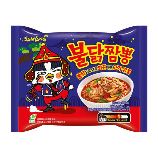 Samyang Buldak Jjampong Flavor Spicy Hot Ramen Noodles