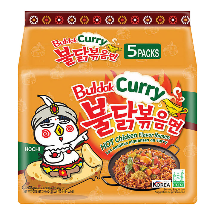 Samyang Curry Hot Chicken Flavor Korean Ramen Noodles