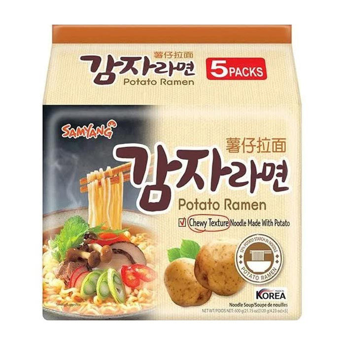 Samyang Potato Ramen Flavor Spicy Noodles