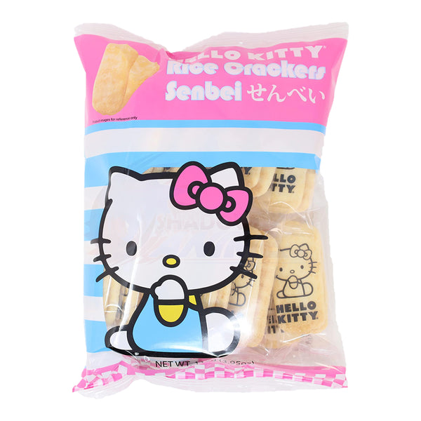 Senbei Hello Kitty Strawberry Rice Crackers 3.95 oz
