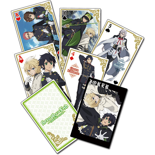 Seraph of The End Group Poker Playing Cards
