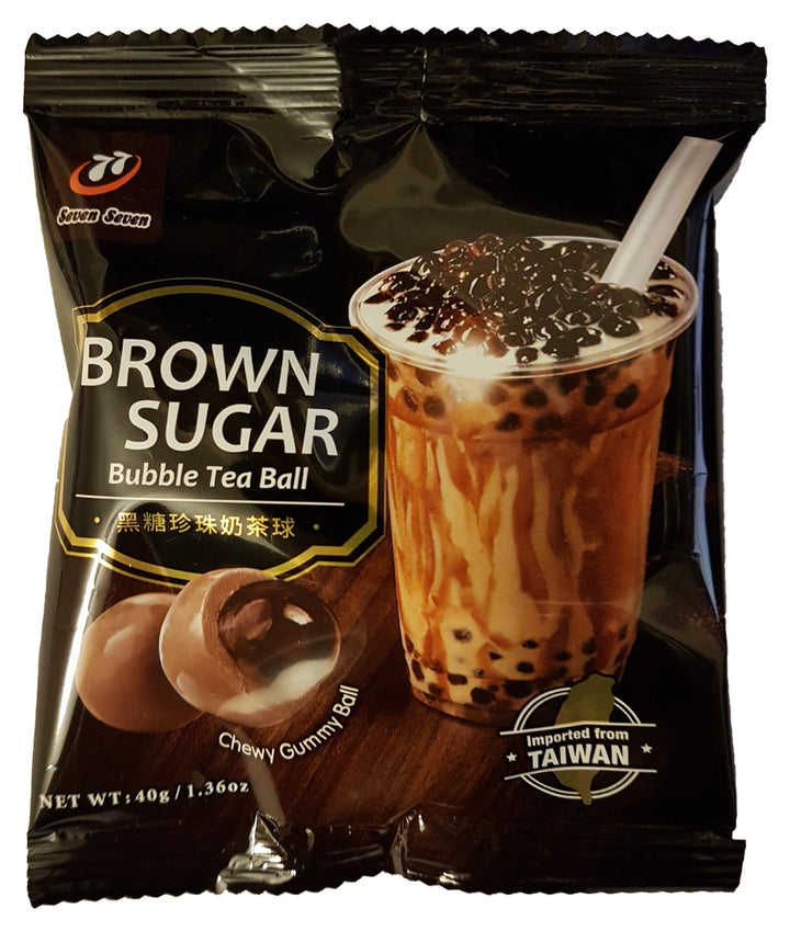 Seven Seven 77 Brown Sugar Bubble Milk Tea Balls