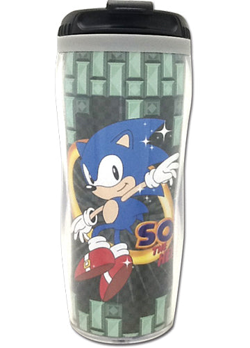 Sonic The Hedgehog Classic Gets Ring Tumbler Mug