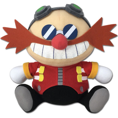 Sonic The Hedgehog Doctor Eggman 8" Sitting Pose Plush Doll