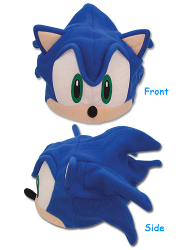 Sonic The Hedgehog Fleece Cosplay Hat