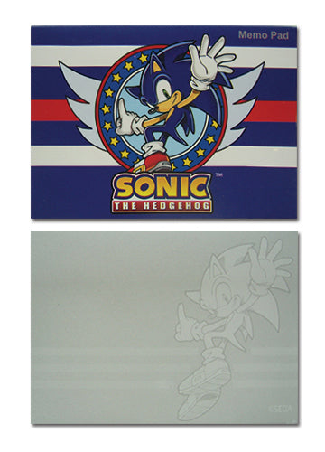 Sonic The Hedgehog Memo Note Pad