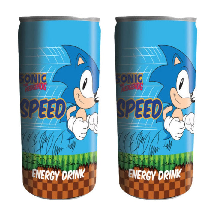 Sonic The Hedgehog Speed Energy Drink 12oz - Gotta Go Fast Energy Boost