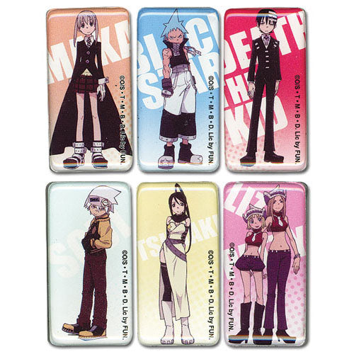 Soul Eater Characters Magnet Set