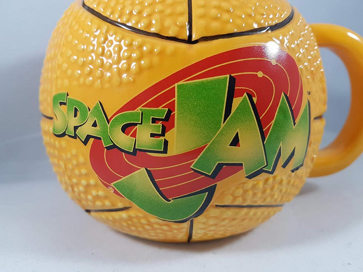 Space Jam Basketball Ceramic Mug 24 oz Close Up
