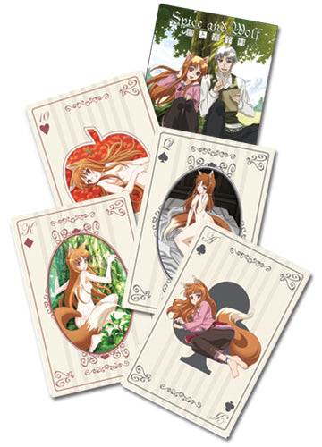 Spice and Wolf Holo Poker Playing Cards