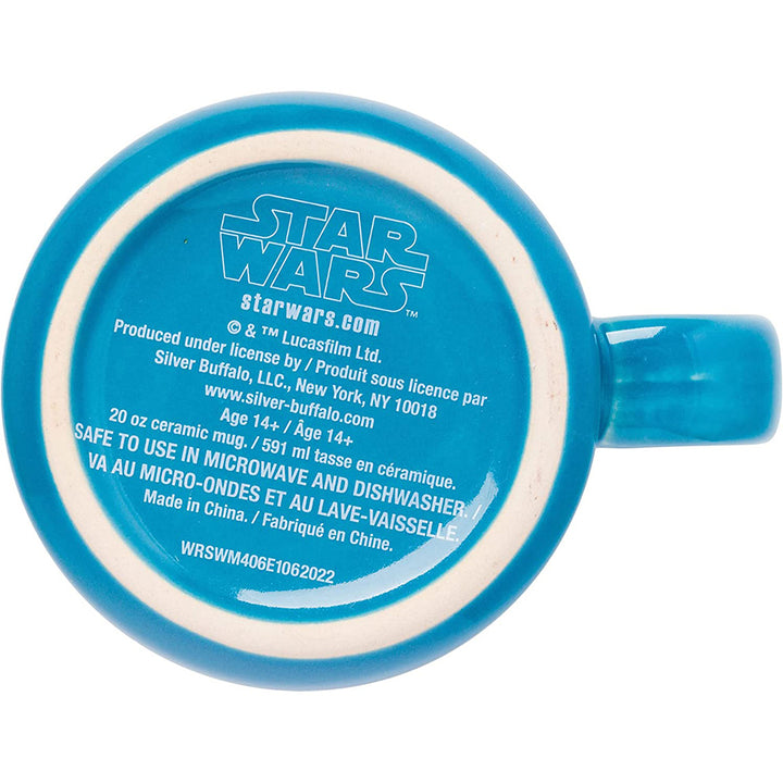 Star Wars Mandalorian The Child All Over Camper Mug 20 oz Bottom