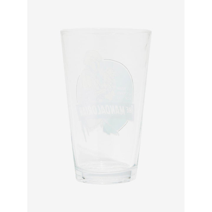 Star Wars The Mandalorian and The Child Pint Glass 16 oz