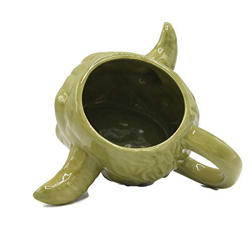 Star Wars Yoda 3D Sculpted Mug 20 oz Top