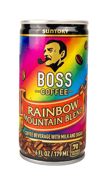 Suntory Boss Rainbow Mountain Blend Coffee 6 oz
