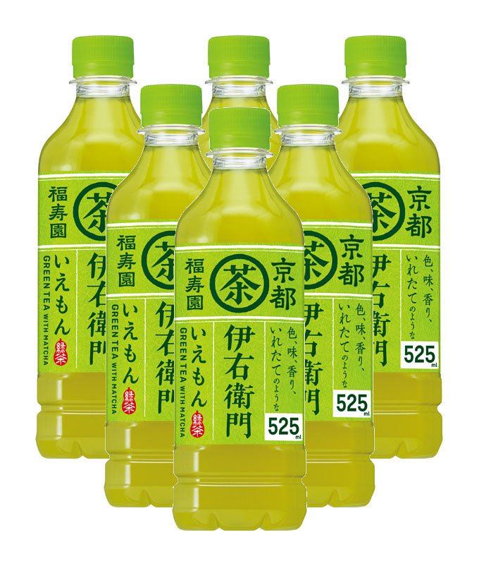 Suntory Iyemon Green Tea With Lemon 525ml