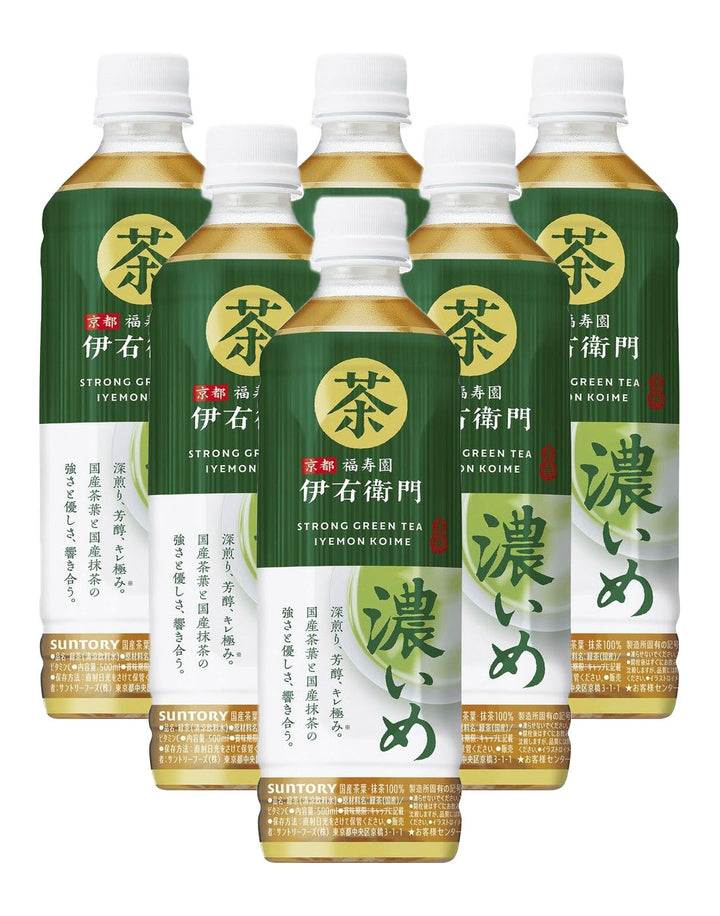 Suntory Iyemon KOI Dark Green Tea 16.6 fl oz (500ml)