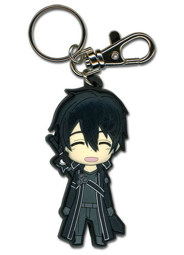 Sword Art Online Happy Kirito PVC Key Chain