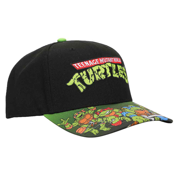Teenage Mutant Ninja Turtles Classic Snapback Hat Right Side of Cap