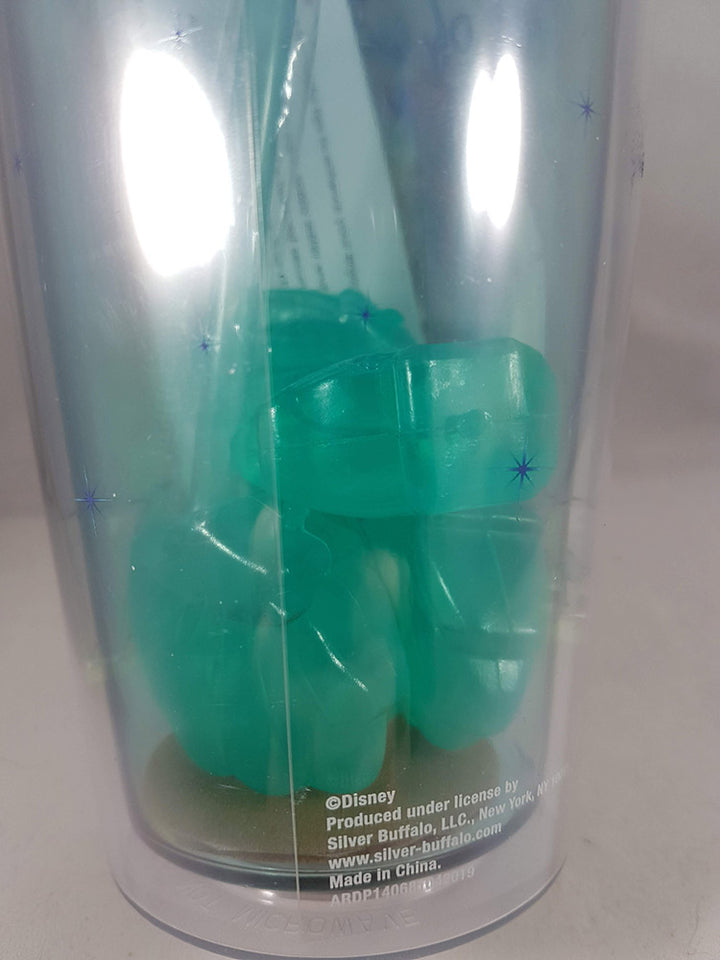 The Little Mermaid Part of Your World Tumbler W/ Sea Shell Ice Cubes Close Up 2