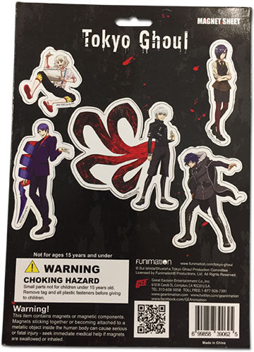 Tokyo Ghoul Characters Magnet Collection